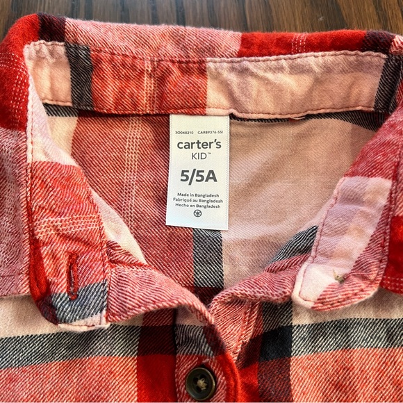 Carter’s Plaid Dress - Picture 4 of 5